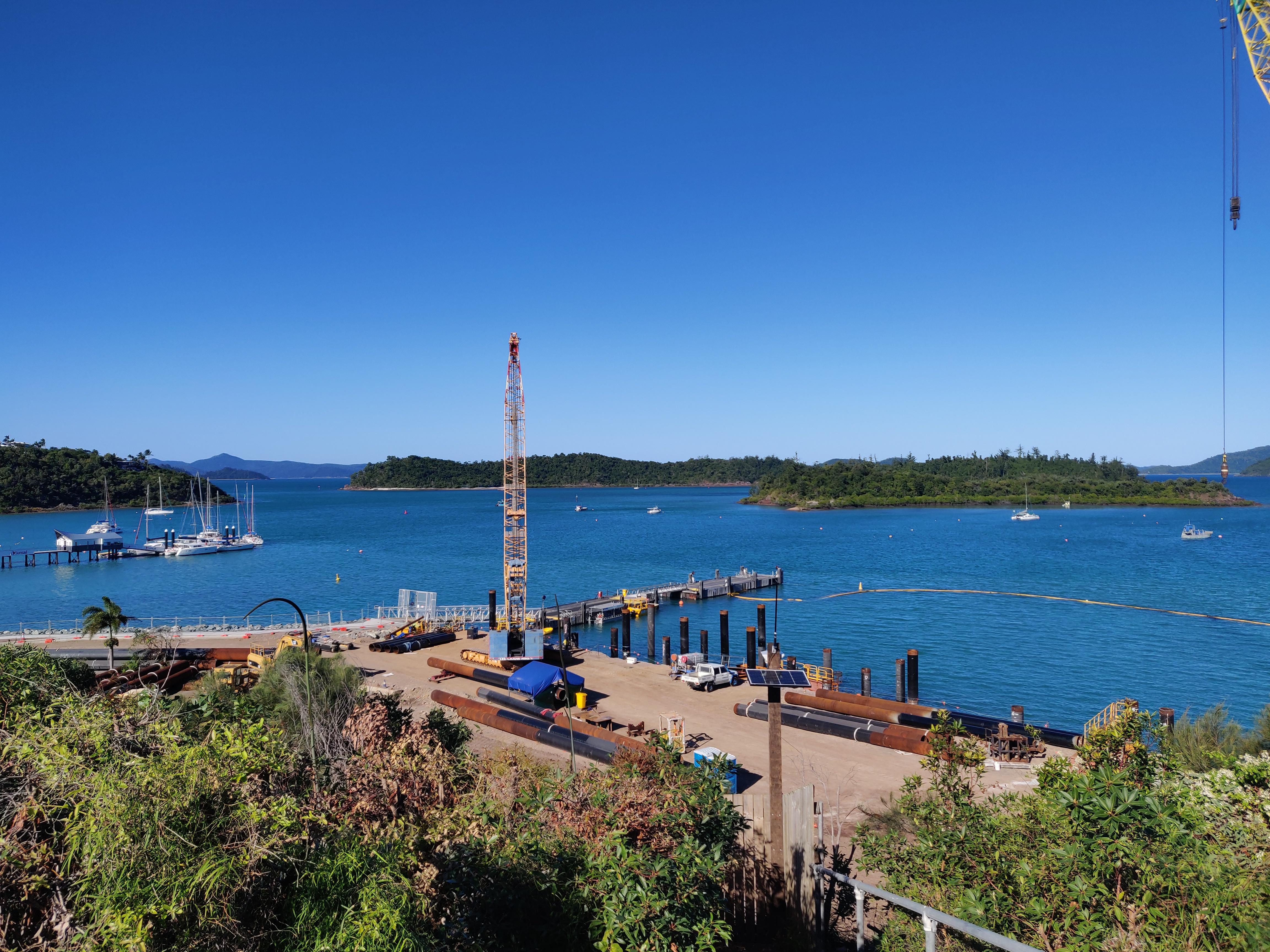 Noise monitoring on the Shute Harbour Restoration Project for Vassallo Constructions