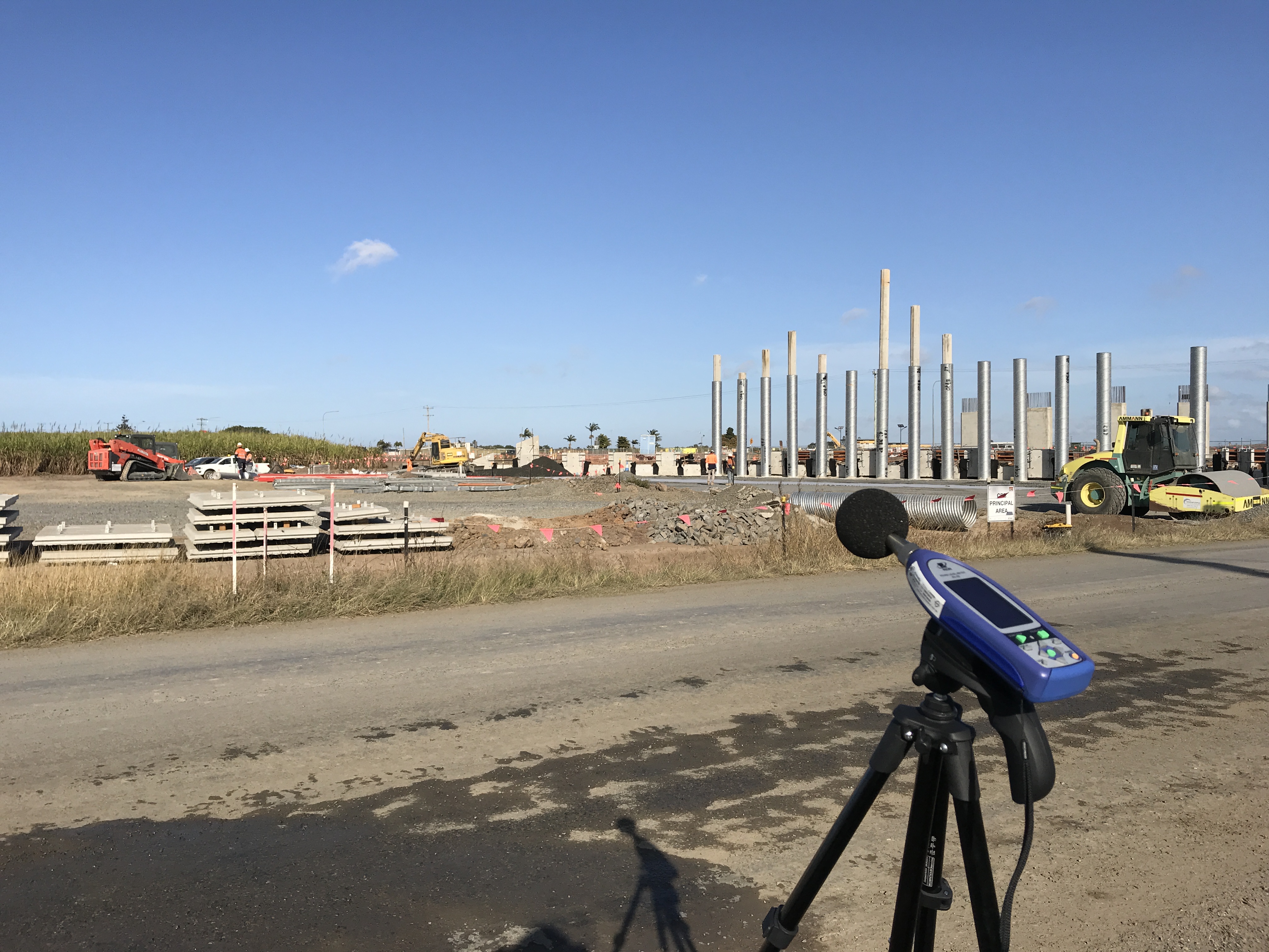 Noise monitoring on Mackay Ring Road Stage 1 for CPB Contractors and TMR